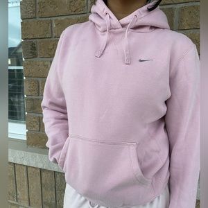 Girls Pink Nike Hoodie